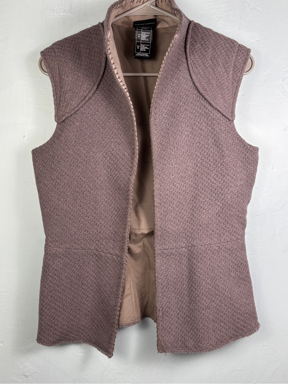 Disney Star Wars Galaxy’s Edge Resistance Rey Textured Vest Gray